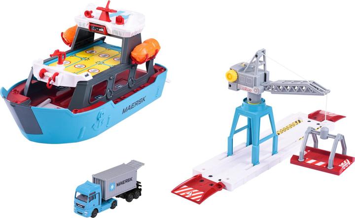 Immagine prodotto Majorette Nave merci Creatix Logistic+1 veicolo