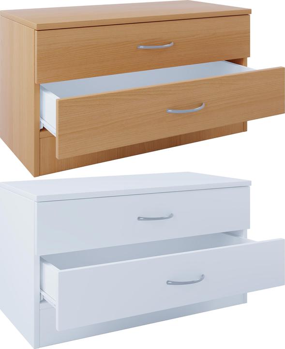VCM Holz Dielenmöbel Flur Sitzbank Kommode Schublade Diele Balia (70 x 36 x 39 cm)