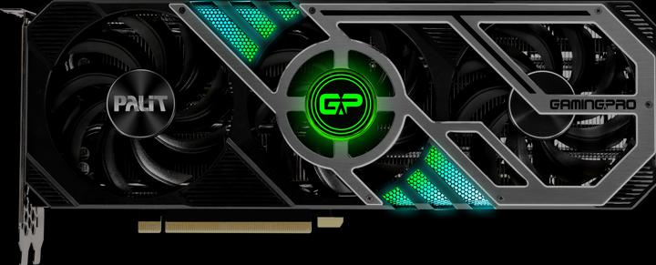 Actual product image Palit GeForce RTX 3070 GamingPro (8 GB)