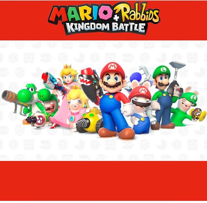 Actual product image Ubisoft Mario + Rabbids Kingdom Battle (Code in Box) (Switch, Switch Lite, Switch OLED)