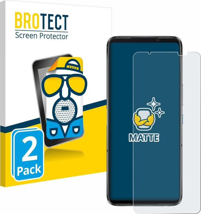 Produktbild BROTECT Entspiegelungs-Schutzfolie Displayschutz Matt (2 Stück, Asus ROG Phone 7 Ultimate)
