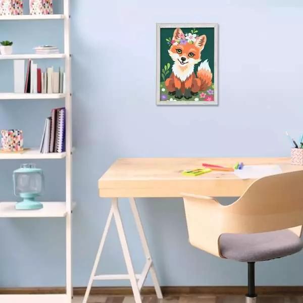 Immagine prodotto Ravensburger Pittura per numeri 23765 - Volpe fiorita - Bambini dai 9 anni in su
