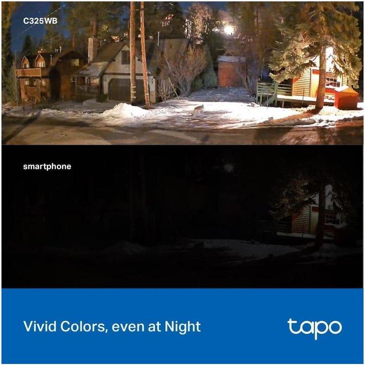 Produktbild TP-Link Tapo C325WB 4MP QHD Outdoor Kamera ColorPro MicroSD (2688 x 1520 Pixel)