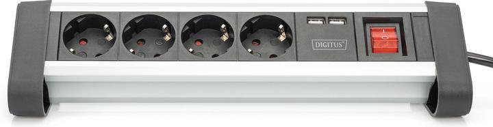 Produktbild Digitus Office-Steckdosenleiste (6 x, USB-A, 1.50 m)