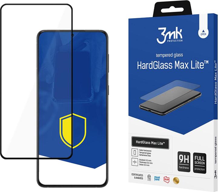 Immagine prodotto 3MK Protettore di schermo Hardglass Max Lite (1 Pezzo/i, Samsung Galaxy S22+)