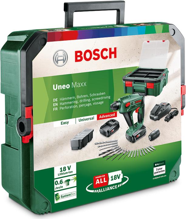 Immagine prodotto Bosch Home & Garden Uneo Maxx (Batteria ricaricabile)