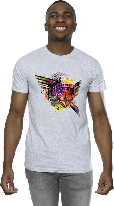 Produktbild Guardians Of The Galaxy Abstract Shield Chest TShirt (XL)