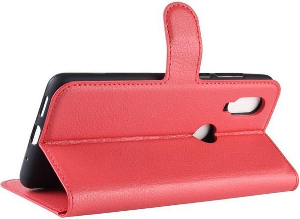 Productafbeelding MU Classic Litchi Leren Boekomslag Serie (Motorola One Vision)