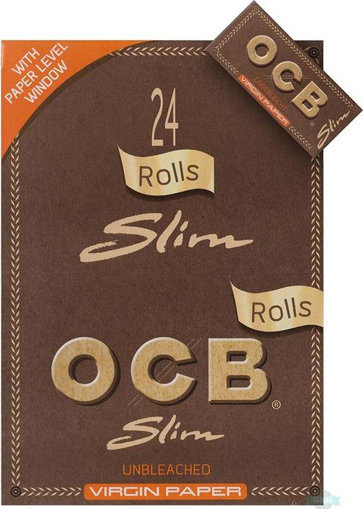 Actual product image OCB Rolls Virgin unbleached