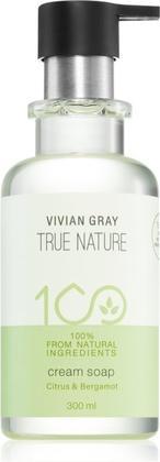 Produktbild Vivian Gray True Nature Citrus & Bergamotte Cremeseife - 300 ml (Hartseife, 300 ml)