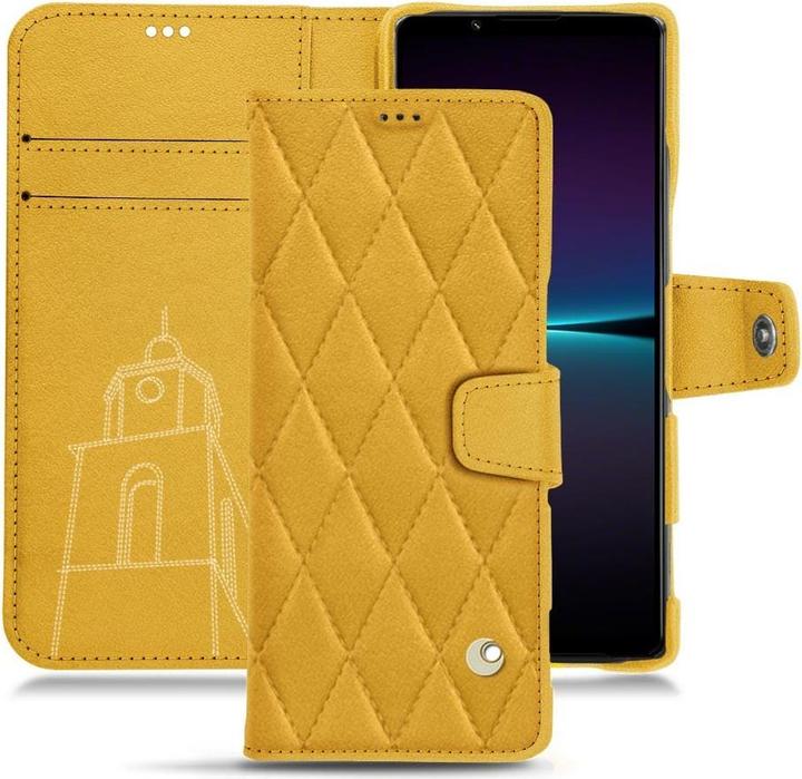 Actual product image Noreve Leather wallet with horizontal flap (Sony Xperia 1 IV)