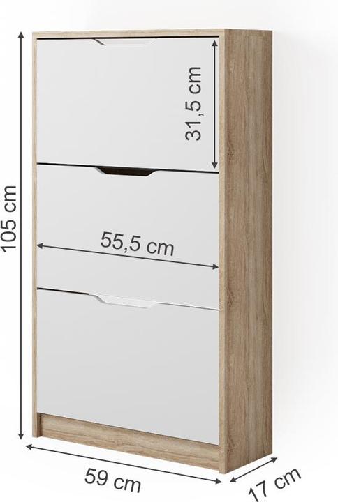 Image du produit Vicco Luca (59 x 22 x 105 cm)