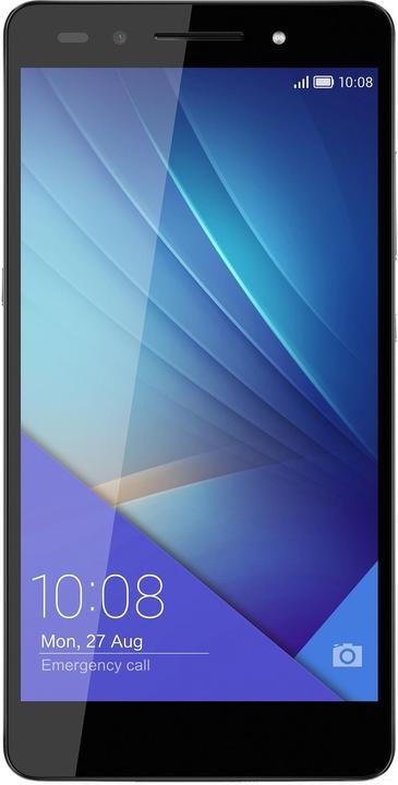 Honor 7 (16 GB, Grau, 5.20", Hybrid Dual SIM, 20 Mpx, 4G)