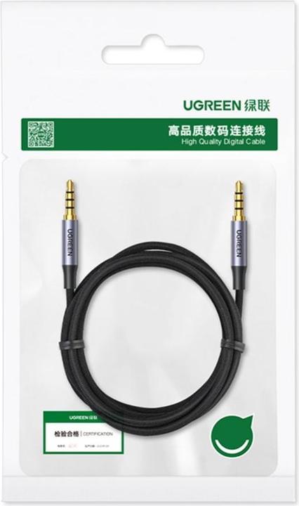 Actual product image Ugreen AV183 Mini jack cable 3.5mm (2 m, 3.5mm jack (AUX))