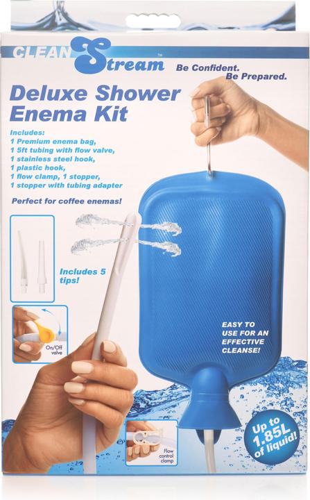 Actual product image Bedroom Bliss XR Brands - Deluxe Shower Enema Kit