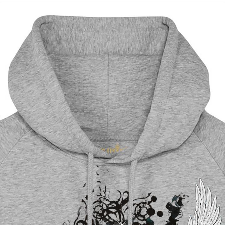 Actual product image Pompöös Hoodie ladies "kiss mouth" - limited edition hoodie ladies - size XL (XL)