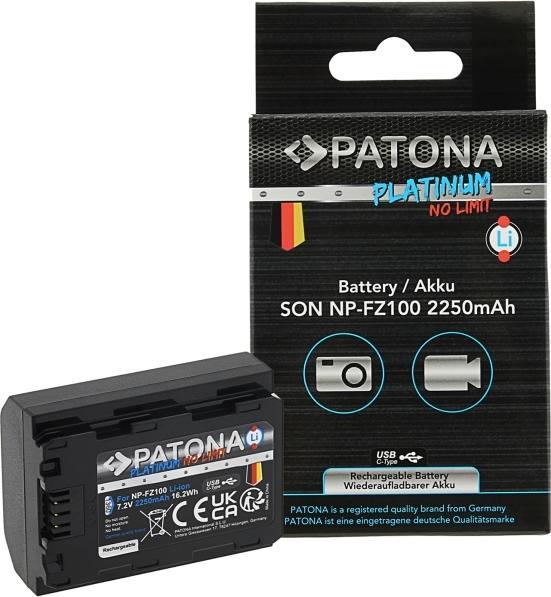Image du produit Patona Batterie Sony NP-FZ100 Premium (Batterie)
