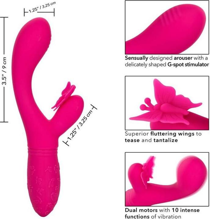 Produktbild CalExotics California Exotics Butterfly Kiss Flutter Rosa