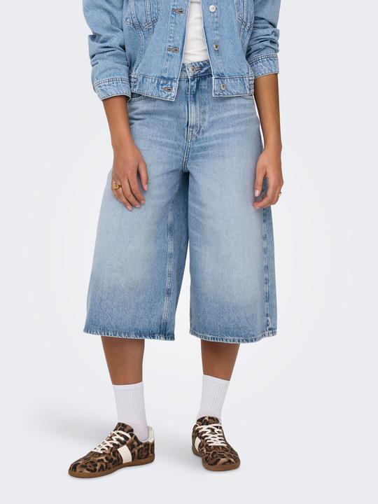 Produktbild Only Locker geschnitten Hohe Taille Shorts Jeans-Shorts (XS)