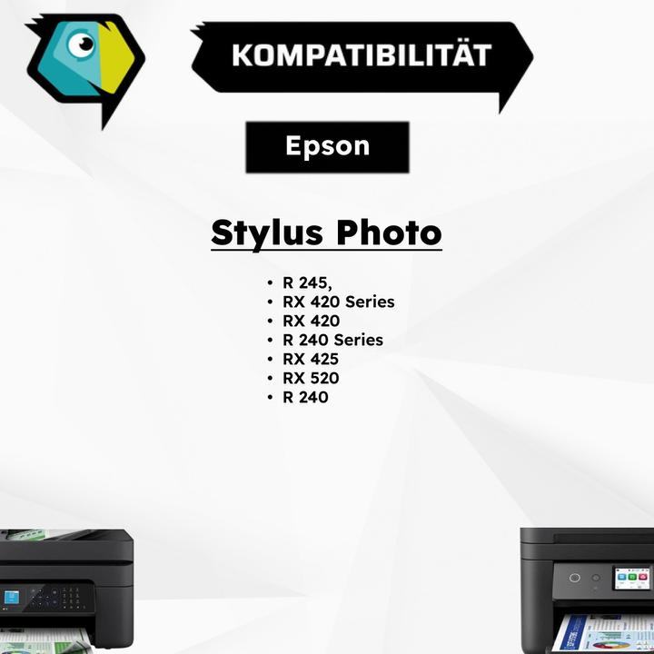 Produktbild Inkadoo Multipack kompatibel zu Epson C13T05564010 / T0556 enthält 2xBK, 1xC, 1xM, 1xY (M, BK, Y, C)