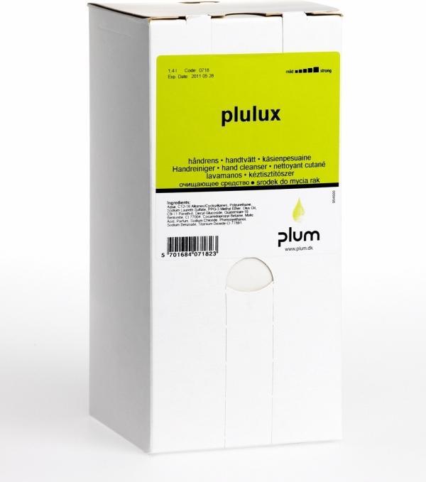 Actual product image Otto Schachner Plum plulux håndrens 1,4L - 0718, bag-in-box, t/multiplum system (8000 ml)