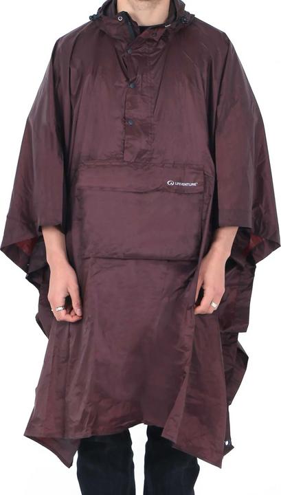 Actual product image Lifeventure Poncho, Blackcurrant (One size)