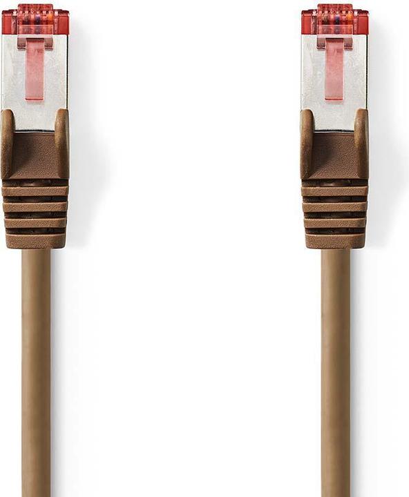 Nedis Cavo di rete CAT6 S/FTP RJ4 5 plug - RJ45 plug 7 (S/FTP, CAT6, 7.50 m)