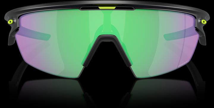 Actual product image Oakley Sphaera sports glasses (Mat Black, Prizm road jade)