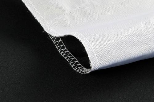 Studioking Sfondo in tessuto 2,7x5 m Bianco/Nero (270 cm, 500 cm)