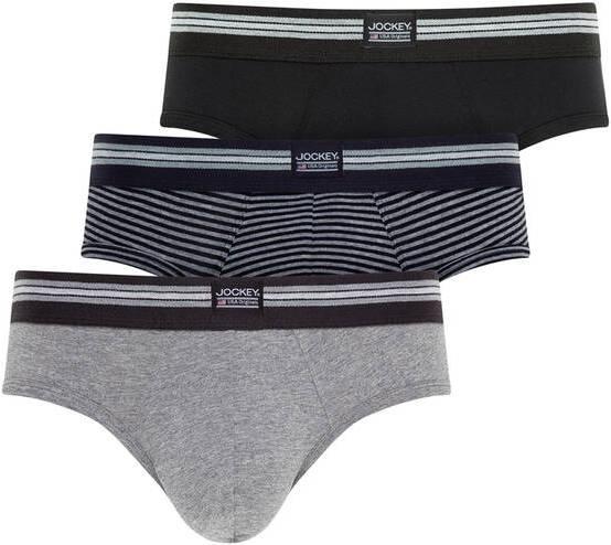 Jockey 3erPack Cotton Stretch Brief (3XL, 3er Pack)