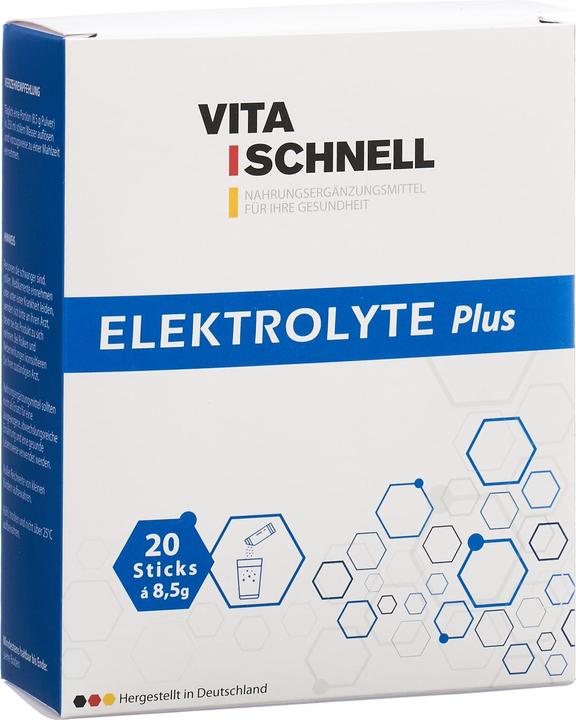 Delnava Pharma Vita Schnell Elektrolyte Plus (20 Stück, Sachet, 214 g)