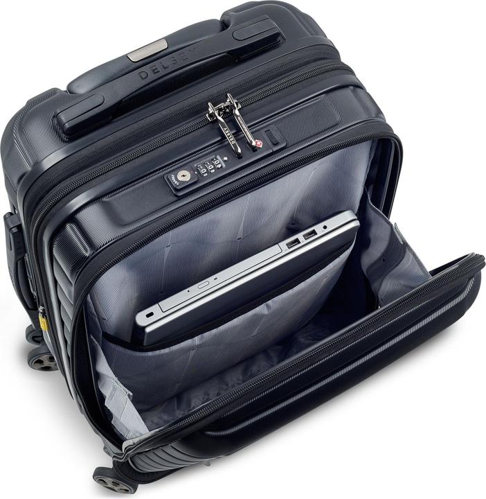 Produktbild Delsey Shadow 5.0 4-Rollen Kabinentrolley 55 cm Laptopfach mit Dehnfalte (41 l, Handgepäck (bis 50l))