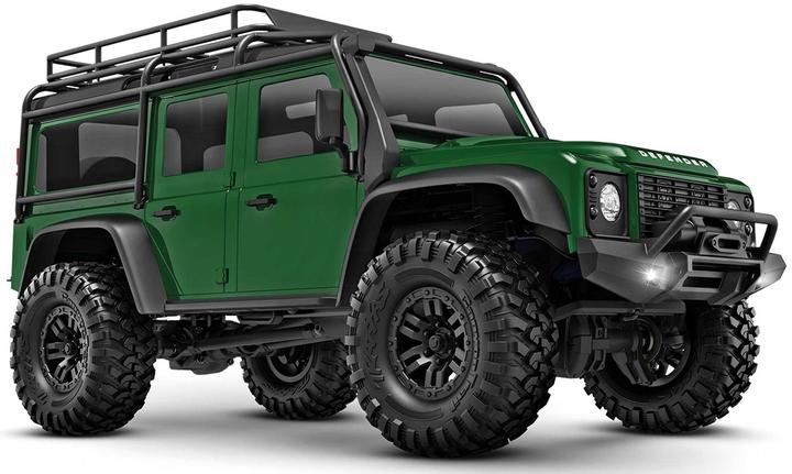 Traxxas TRX-4M LR Defender Elektro Crawler 4WD 1:18 RTR Grün (RTR Ready-to-Run)
