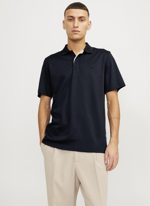 Actual product image Jack & Jones Single-coloured polo T-shirt T-shirt (XS)