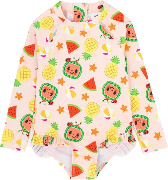 Actual product image Cocomelon Swimming costume ruffles girls (104)
