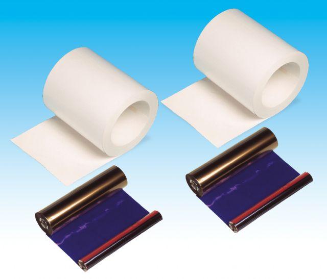 Produktbild DNP Papier DM6840 2 Rollen je 200 St. 15x20 für DS40 (400 x, 15 x 20 cm)