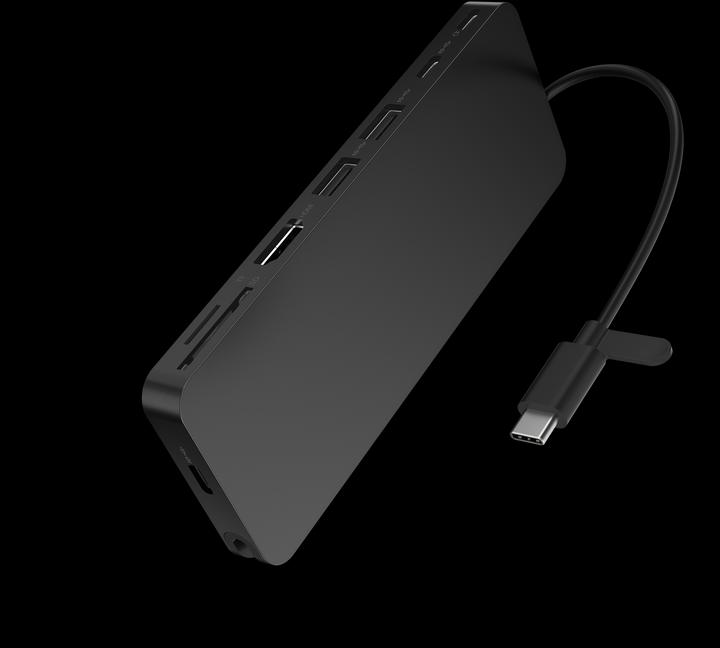 Actual product image Lenovo Usb-C Slim Travel (USB-C, 8 Ports)