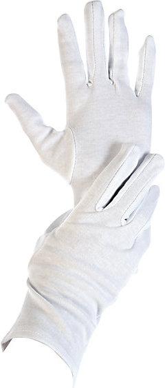Immagine prodotto franz mensch Guanti da lavoro unisex bianchi taglia L 12 paia (L)