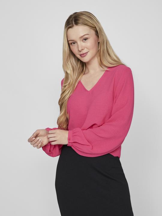 Image du produit Vila Top à manches longues et décolleté en V (36)