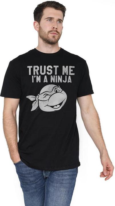 Actual product image Teenage Mutant NT Mens Trust Me I'm A Ninja T-Shirt (S)