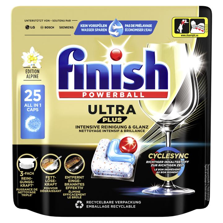Finish Ultra Plus (Caps, 25 Waschgänge)