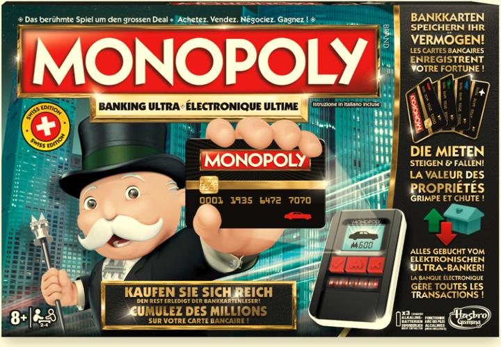 Image du produit Hasbro Monopoly Ultimate Banking (Allemand, Français, Italien)