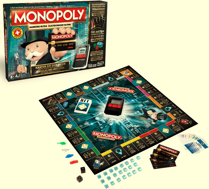 Image du produit Hasbro Monopoly Ultimate Banking (Allemand, Français, Italien)