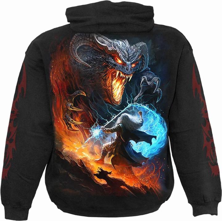 Actual product image Spiral Unisex Adult Infernal Duel Hoodie (S)
