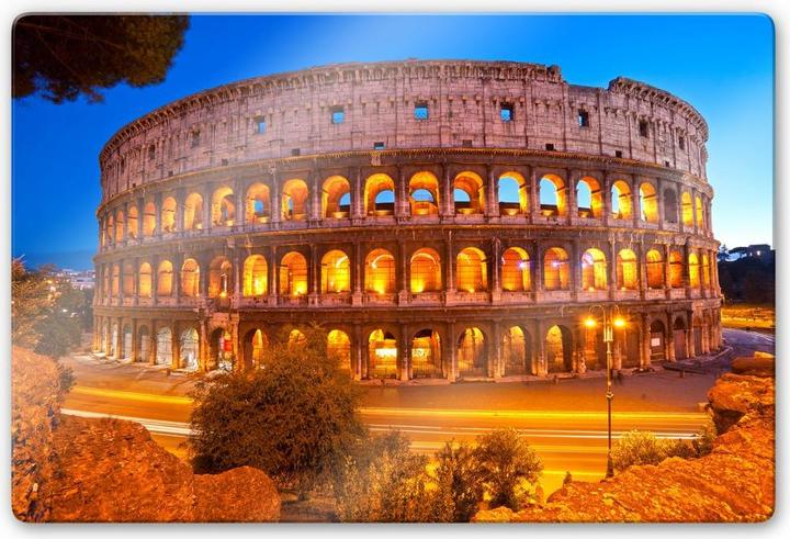 Actual product image Trenddeko Colosseum at night (60 x 40 cm)
