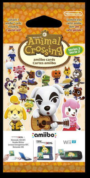 Image du produit Nintendo Cartes amiibo Animal Crossing - Série 2 (Switch Lite, Wii U, Switch OLED, Switch, 3DS)