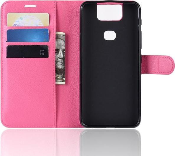 Actual product image MU Classic Litchi Leather Bookcover Series (Asus Zenfone 6)