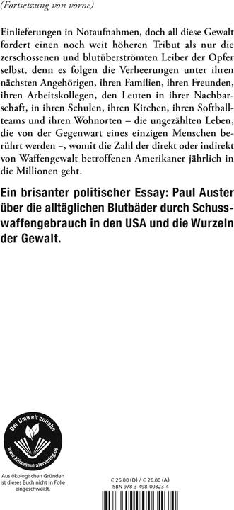 Actual product image Bloodbath Nation (German, Paul Oyster, Spencer Ostrander, 2024)