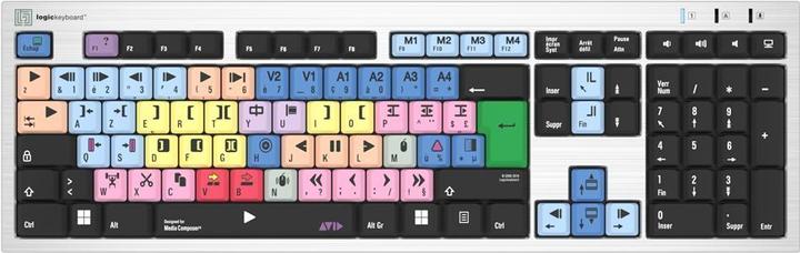 Image du produit Logickeyboard Avid Media Composer fr. PC/Slim (FR, Filaire)