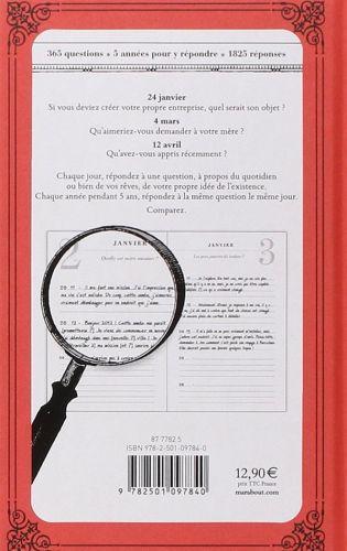 Image du produit 5 ans de réflexions : journal à compléter (Français, Collectif, 2017)